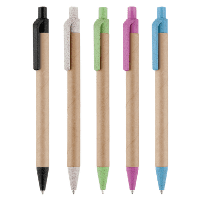 image of pens with cardboard barrel